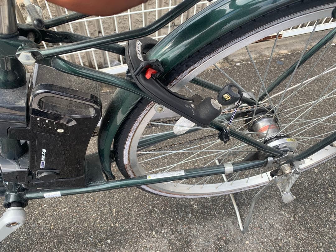 電動アシスト自転車 プリティッシュグリーンA18ALY0007 26インチ