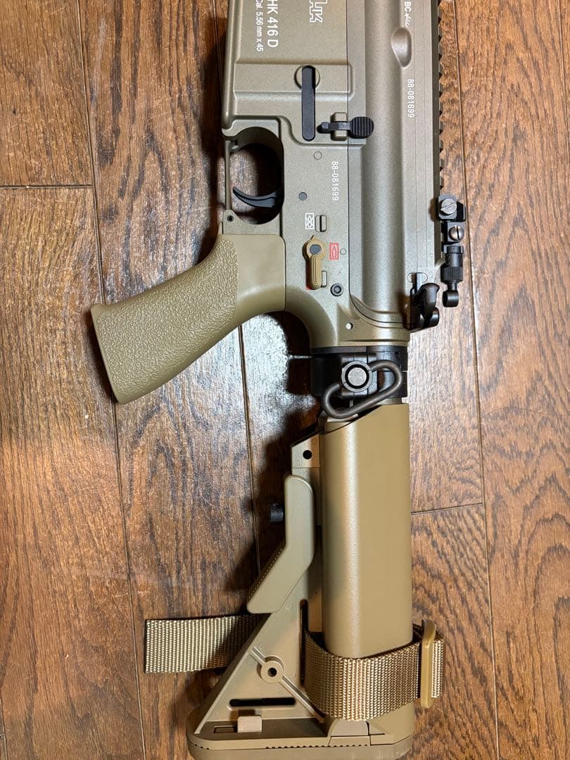 東京マルイ次世代電動ガンHK416タンカラー HKサプレッサー付き