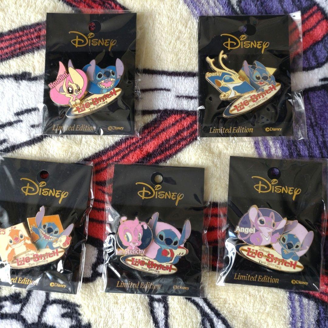 リロ・スティッチ 限定版ピンバッジセット Disney