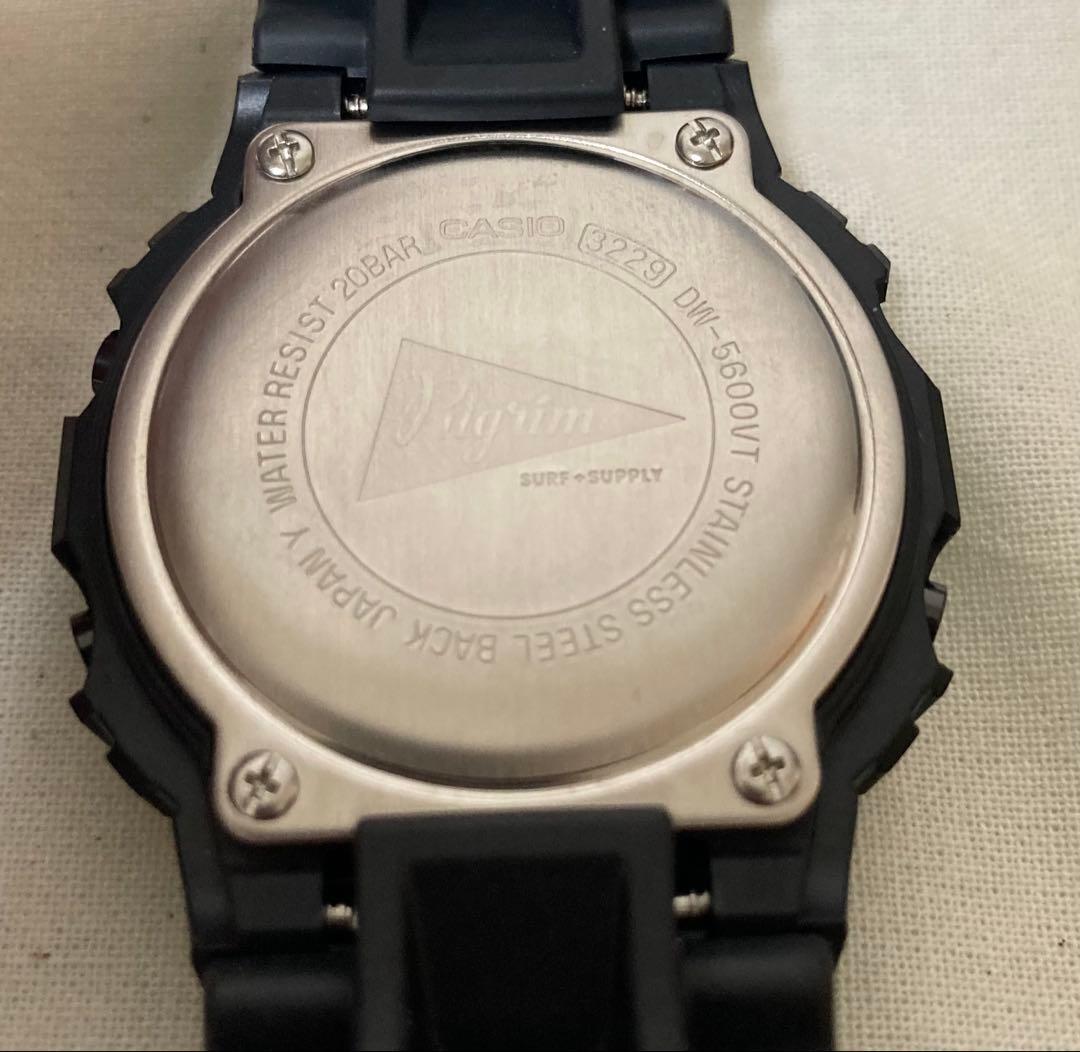 CASIO G-SHOCK ピルグリムコラボ　デジタル腕時計 20BAR防水