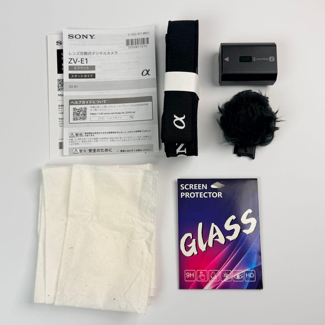【極美品】SONY α ZV-E1 フルサイズミラーレス一眼カメラ