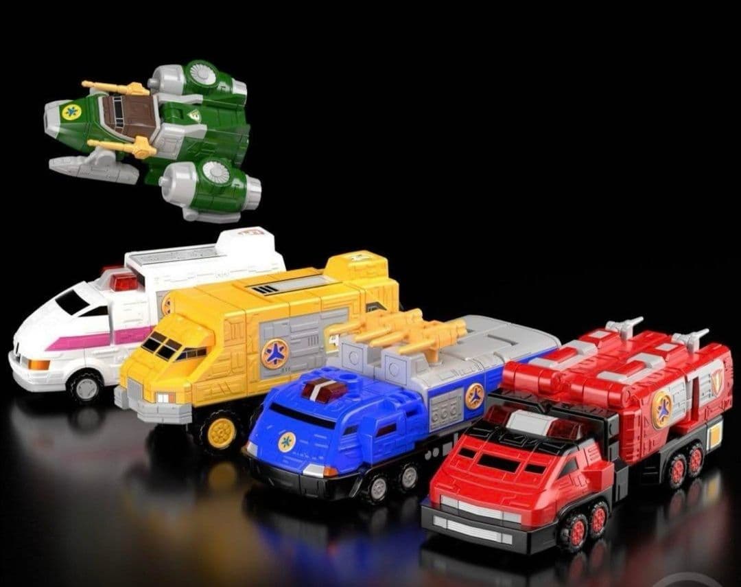 SHODO SUPER スーパーミニプラ 救急戦隊ゴーゴーファイブ セット