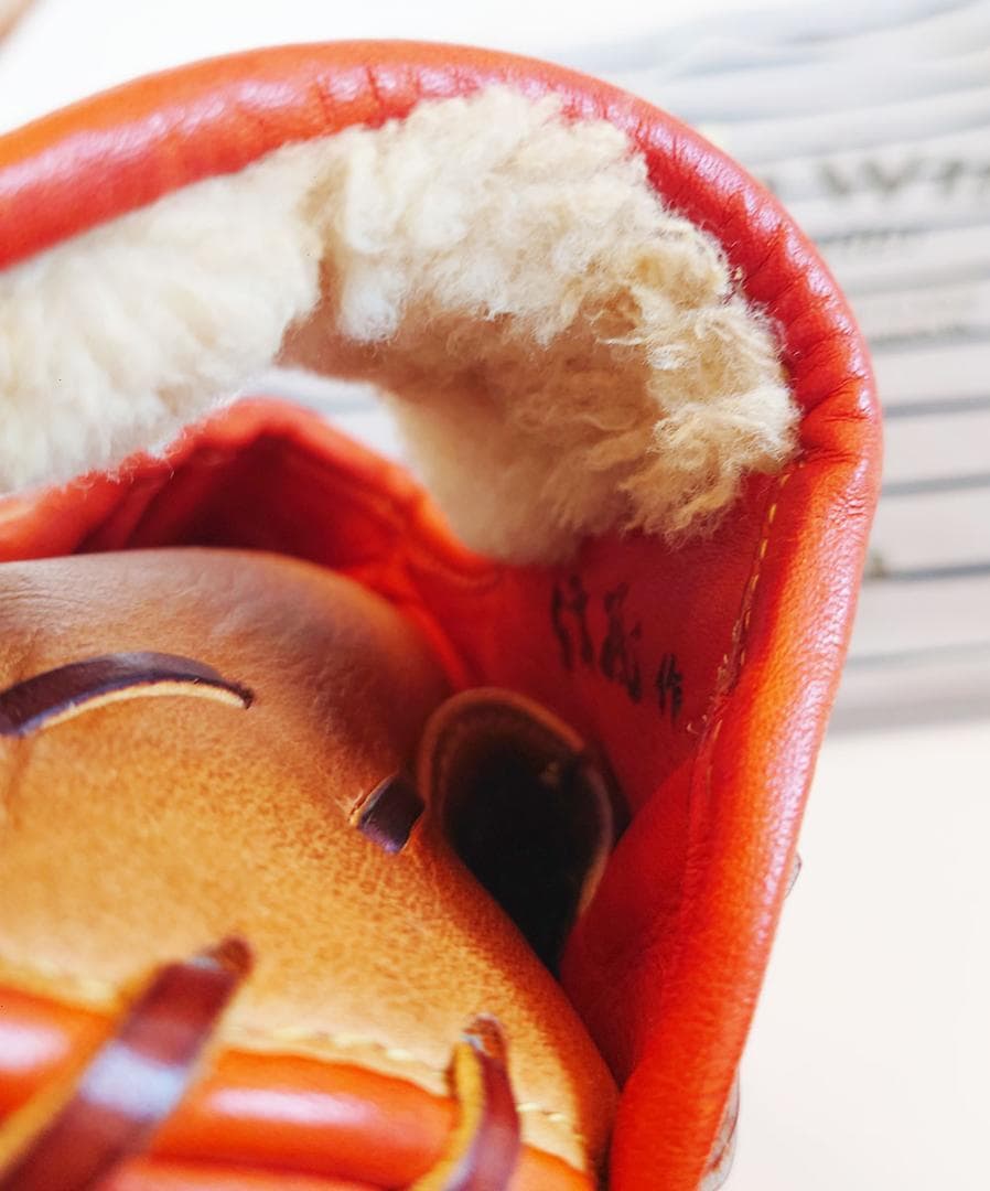 ミズノ ワールドウィン 硬式グローブ 信義作 東尾修モデル 1986年 極美品