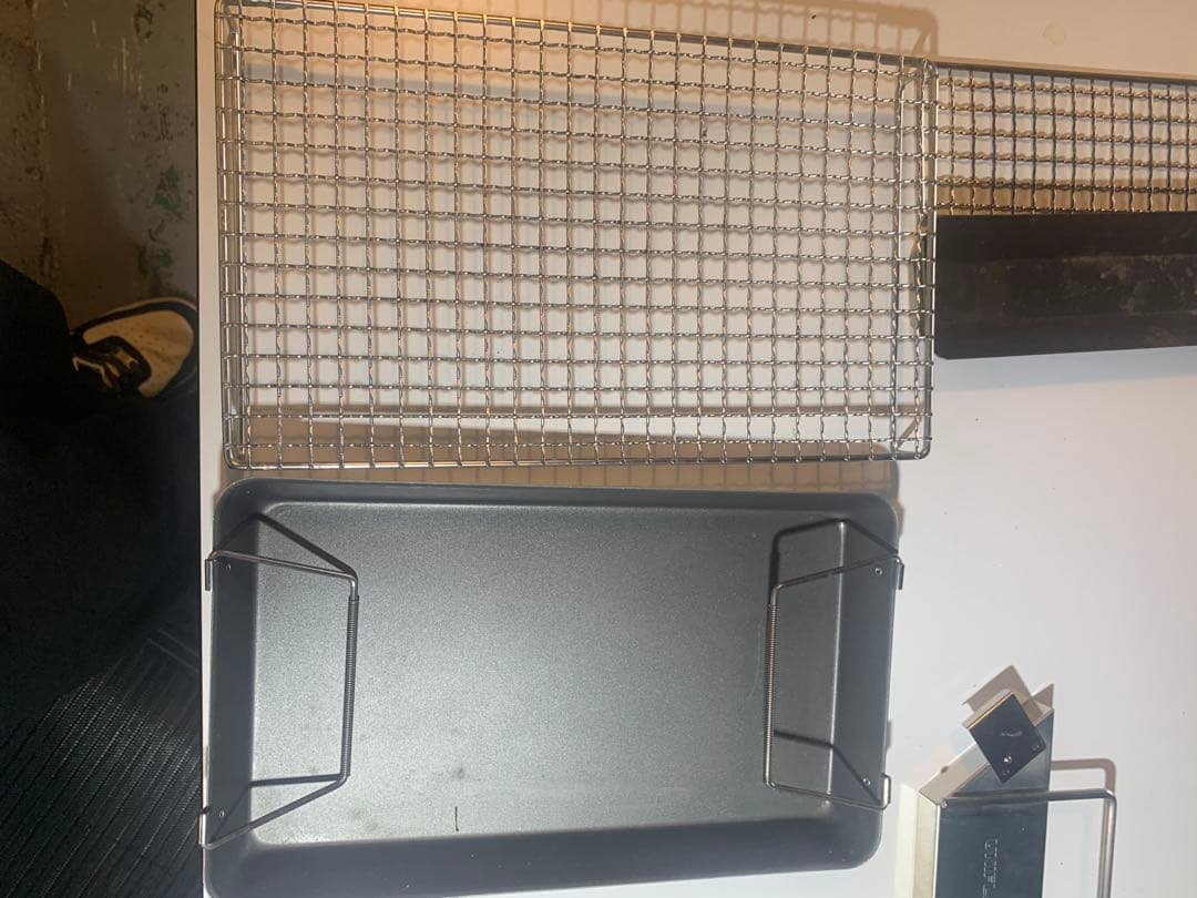 貴重　UNIFLAME ユニセラ　初期　サイドトレイ2枚　グリルパン　セット