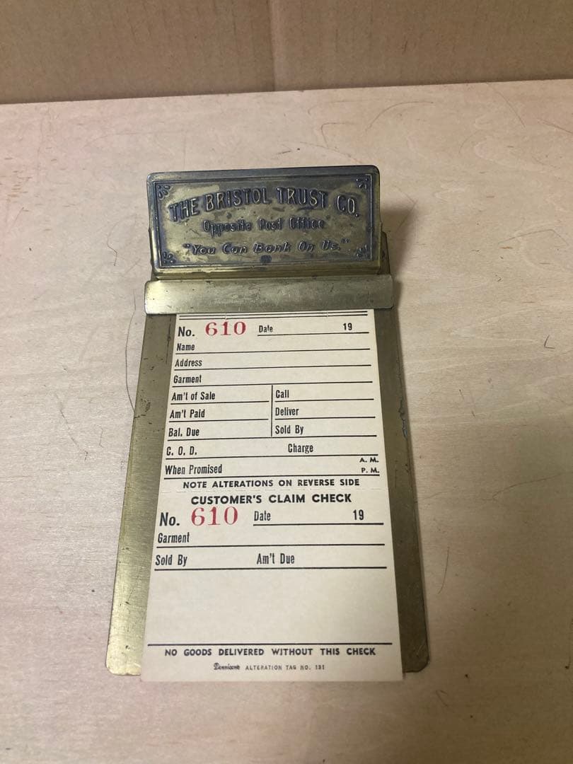 アメリカ　広告入り　クリップボード　アドバタイジング ロゴ