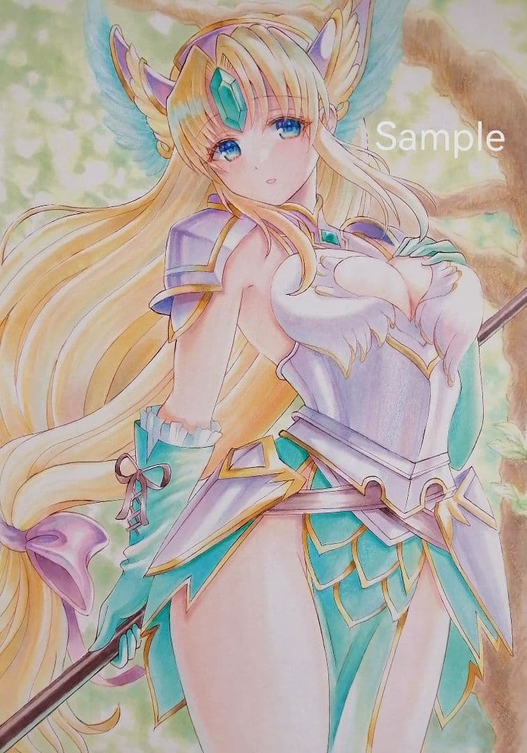 手描きイラスト　ファンアート