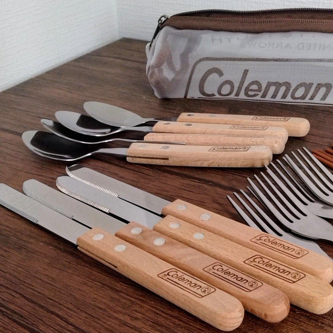 Coleman UNITED ARROWS 別注 エナメルディッシュ＆カトラリー