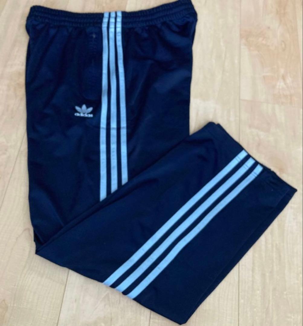 新品未使用y2k常田大希adidasジャージトラックパンツネイビー×ブルー　L