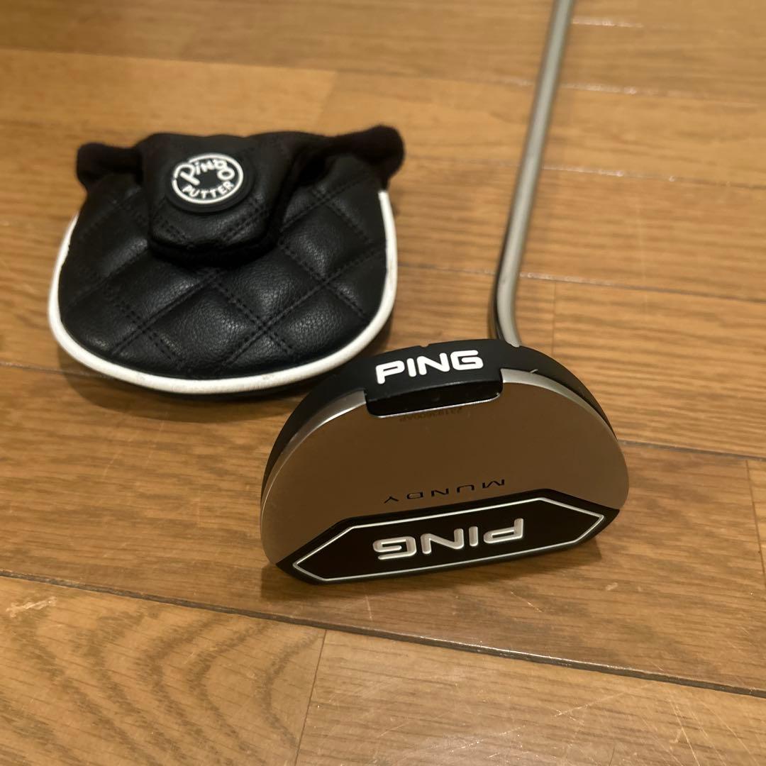 美品PING ピンMUNDY マンディー パター　レフティー