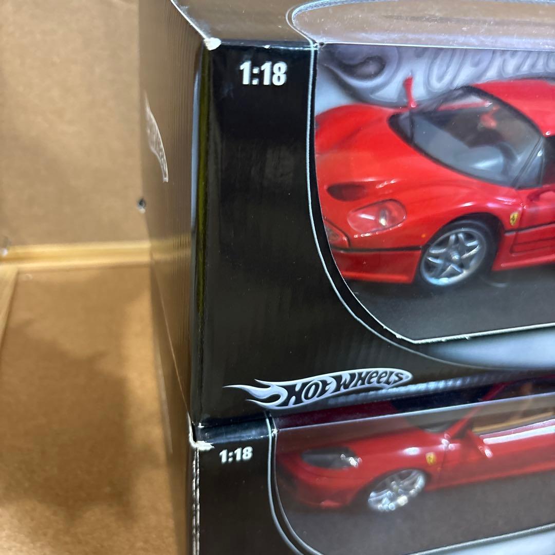Hot Wheels F50 F430 ミニカーセット 1:18