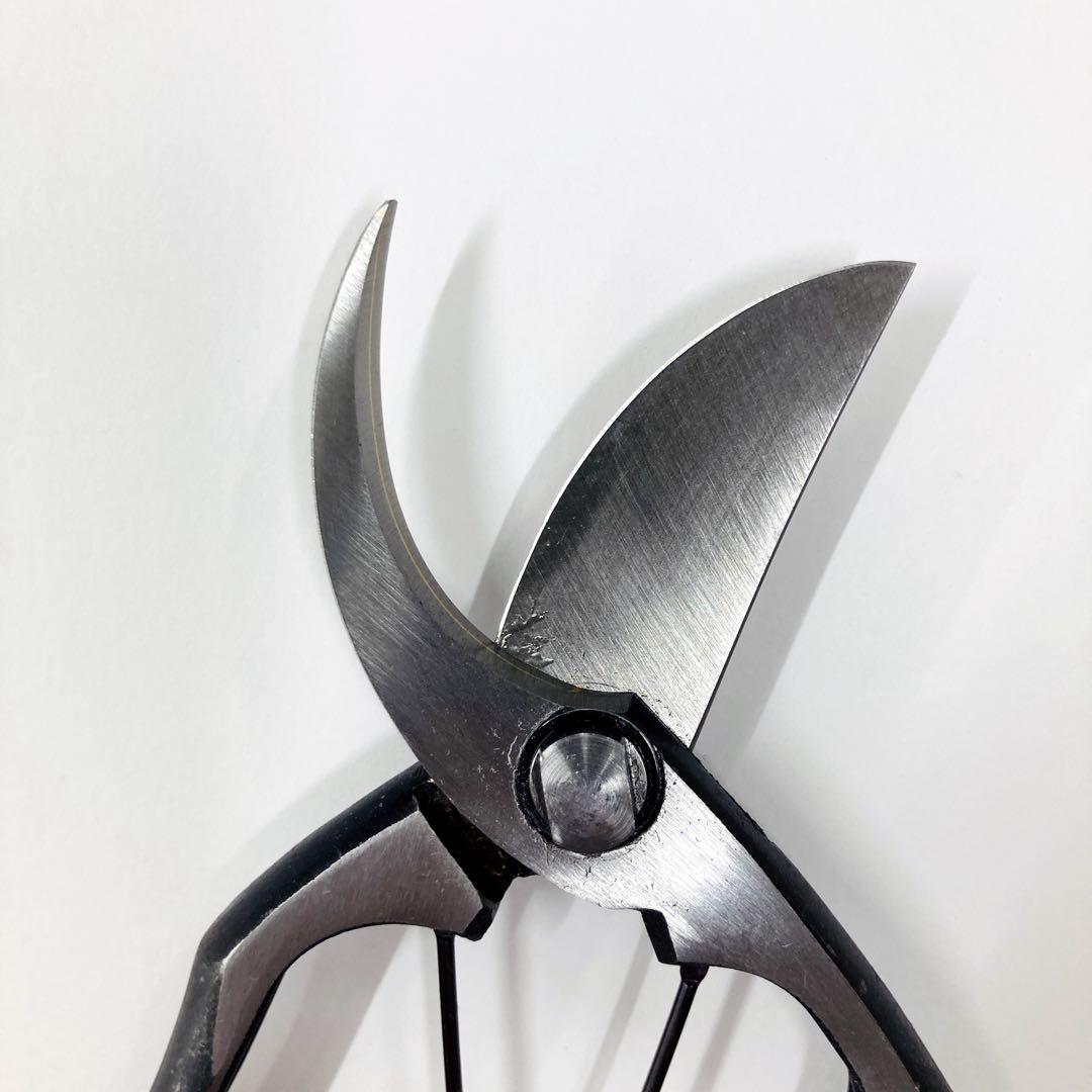 飛庄 ダマスカス鋼（積層鋼）剪定鋏 A型200㎜ ろう付 安来青紙鋼 PS-46