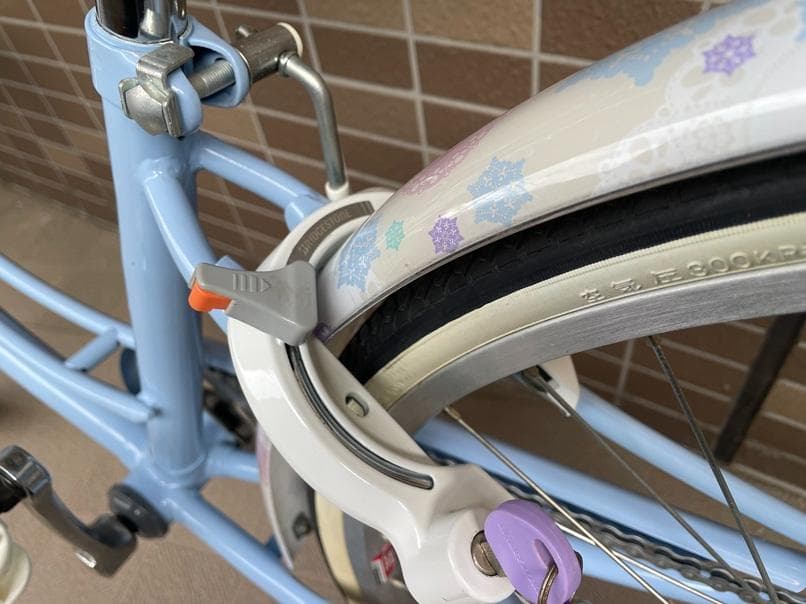 Ricorina ブリジストン製Juniorサイクル24インチ-手渡しのみ