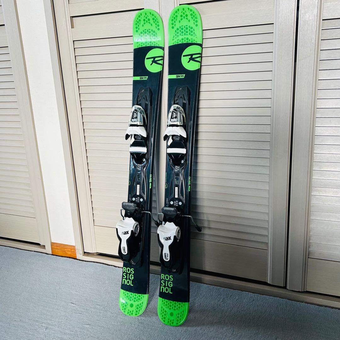 ロシニョール SIN99 スキー板 99cm ビンディング　LOOK