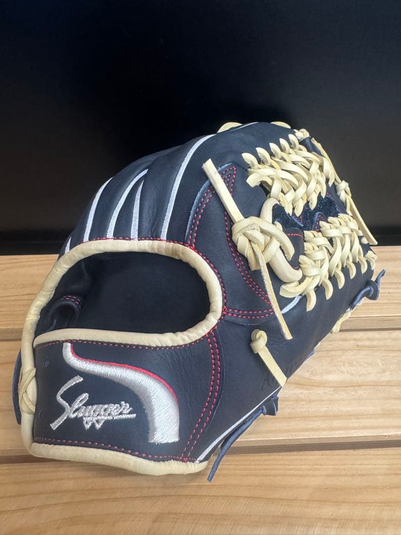 型付け済！久保田スラッガー 軟式用グローブ 外野手 定価35,200円税込