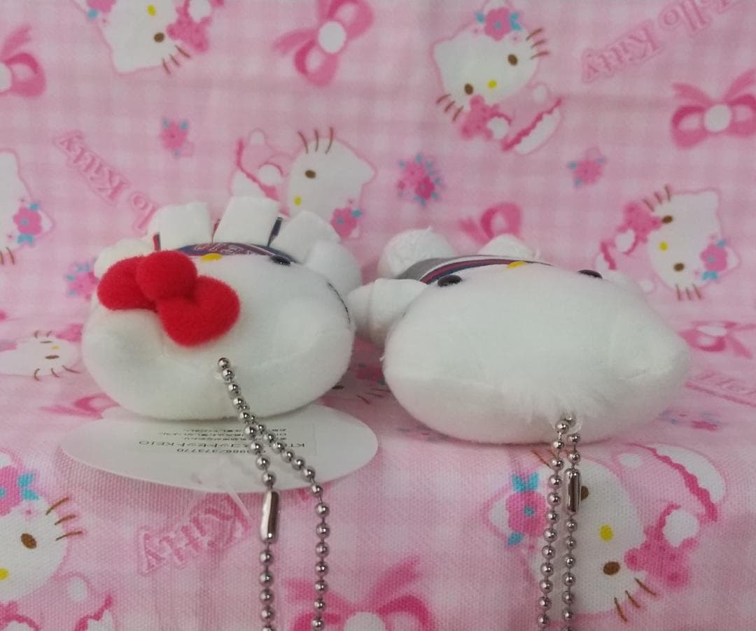 キティ　ダニエル　チアガール　マスコット　ぬいぐるみ　キーホルダー