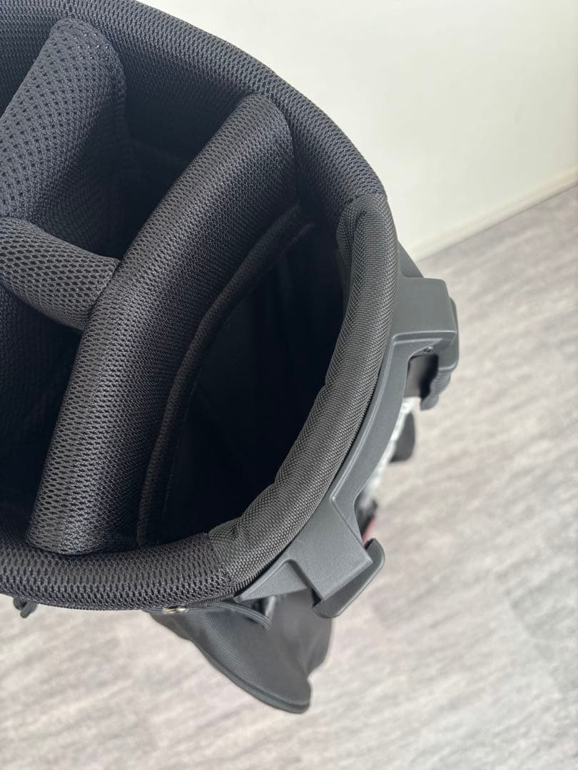 BRIEFING キャディバッグ CR-4 #04ブリーフィング ゴルフ 黒赤