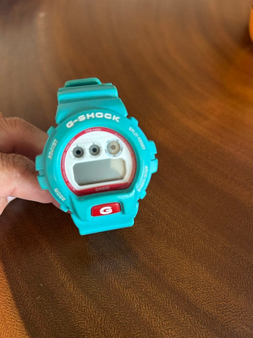 h*i様 G-SHOCK デジタル腕時計 アクアブルー