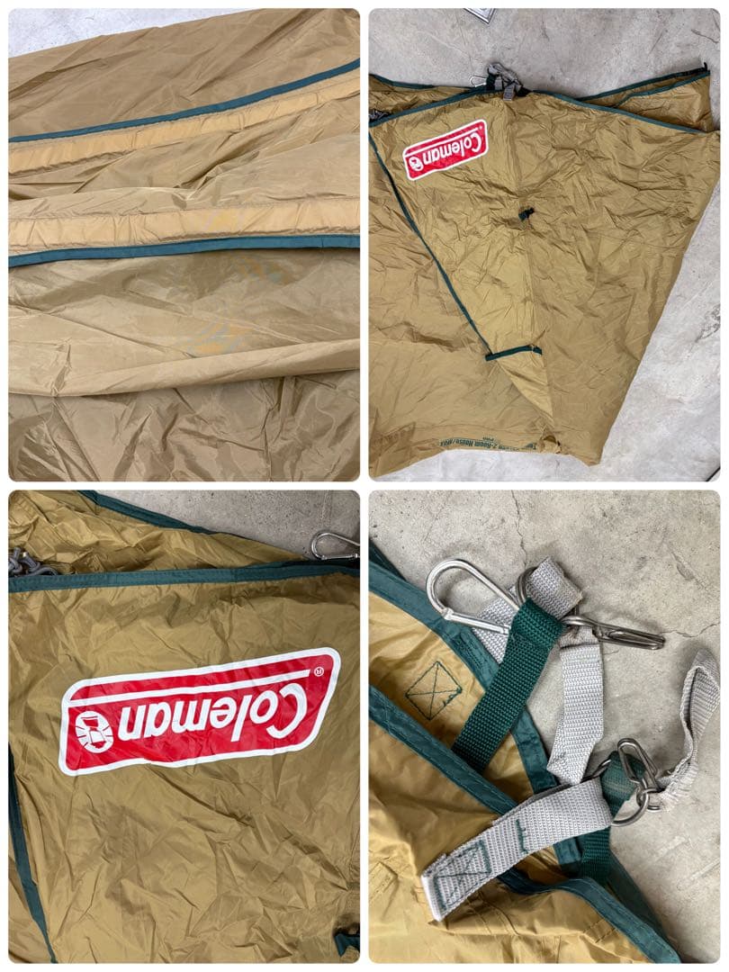 美品　コールマン タフスクリーン2ルームハウス MDX マットシートセット