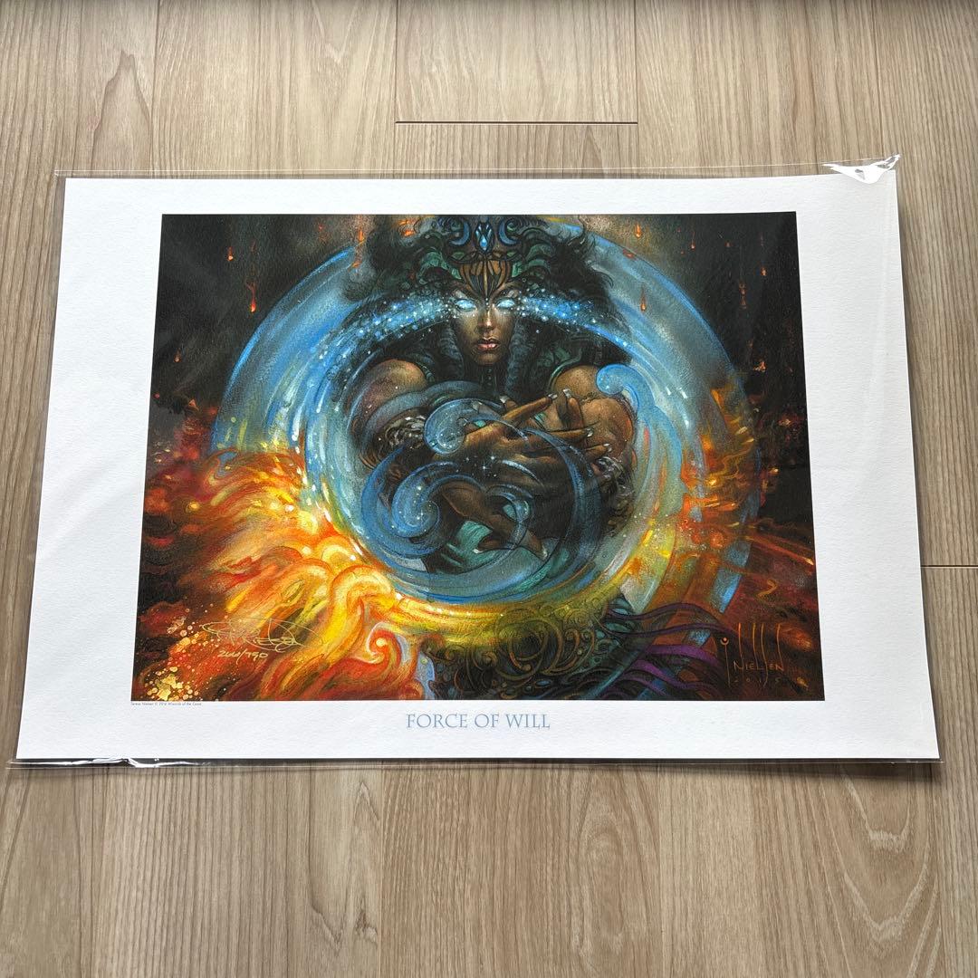 FORCE OF WILL 限定アートプリント サイン入り