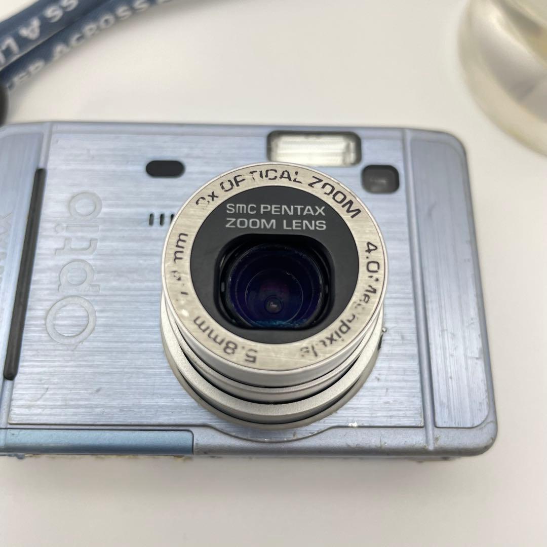 スマホ転送OK✨PENTAX Optio S40✨動作確認済 単三電池 可愛い♪