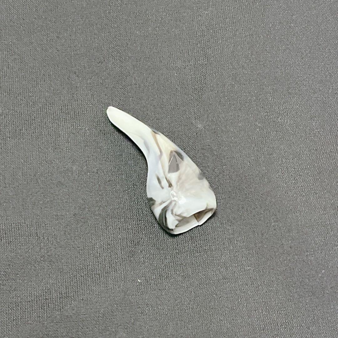 【未使用】ミニ沖縄三線 合皮 人口皮 黒 ヘビ柄