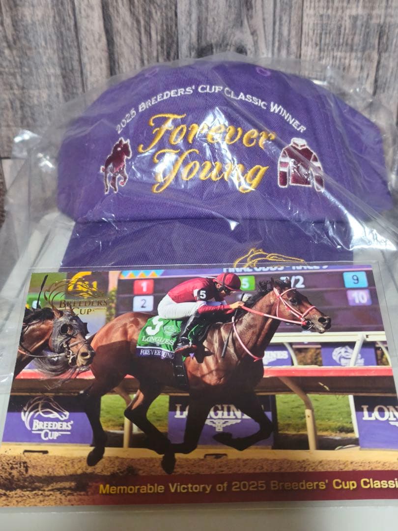 フォーエバーヤングオリジナルキャップ　当選品