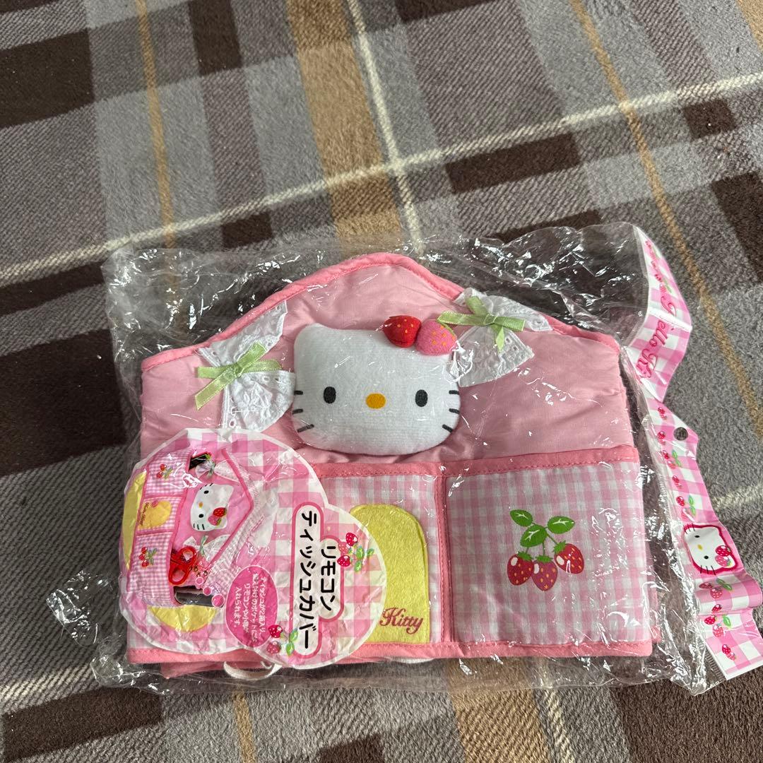 激レア⭐︎平成レトロ⭐︎y2k⭐︎ハローキティ リモコンティッシュカバー