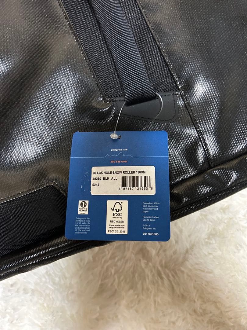 新品未使用 パタゴニア ブラックホールスノーローラー スノーボード スノーバッグ