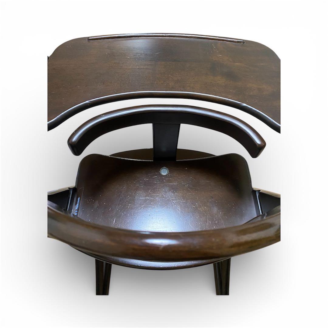 大和屋 すくすくスリムフィットチェアテーブル&ガード付 ベビーチェア