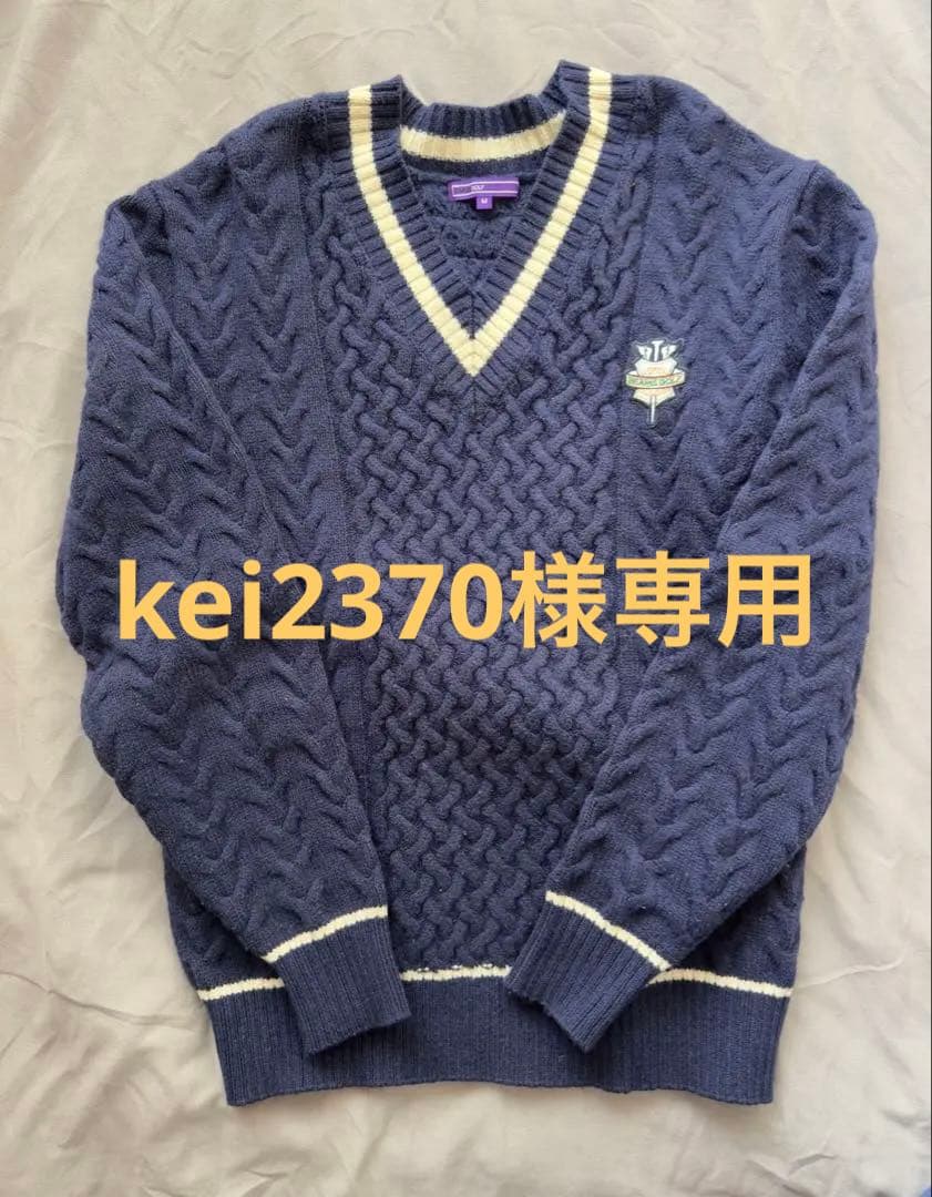 【kei2370‼️】【美品】BEAMT Golf ビームスゴルフ　セーター