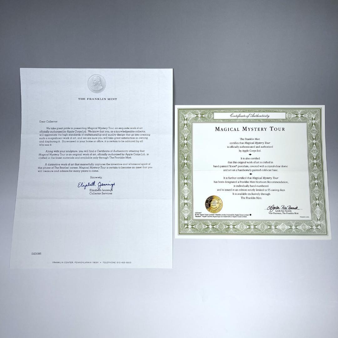 ビートルズ フランクリンミント オルゴール マジカル・ミステリー・ツアー