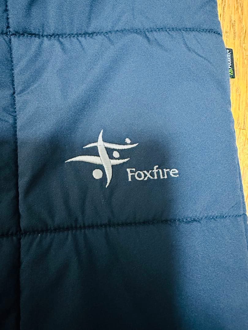 【美品】Foxfire POLARTEC中綿 セットアップ【ブルー／Mサイズ】