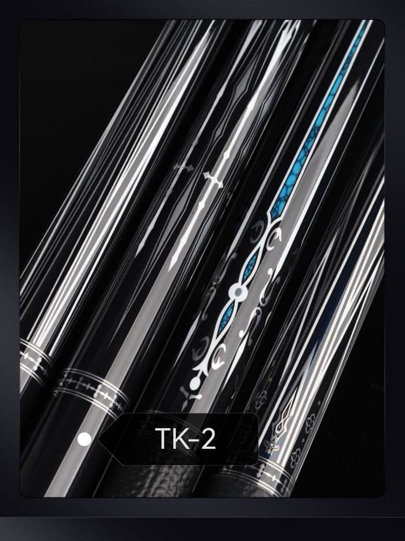 【必見】FURY ビリヤードキュー TK-2 新品未使用　7点セット