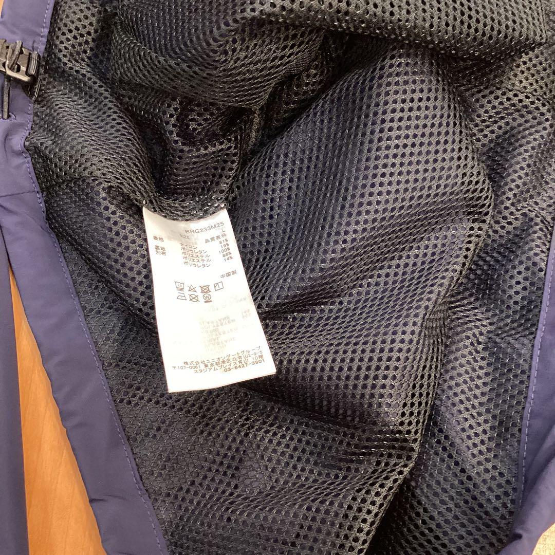 新品　BRIEFING　正規品　MS WIND HOODIE ネイビーL