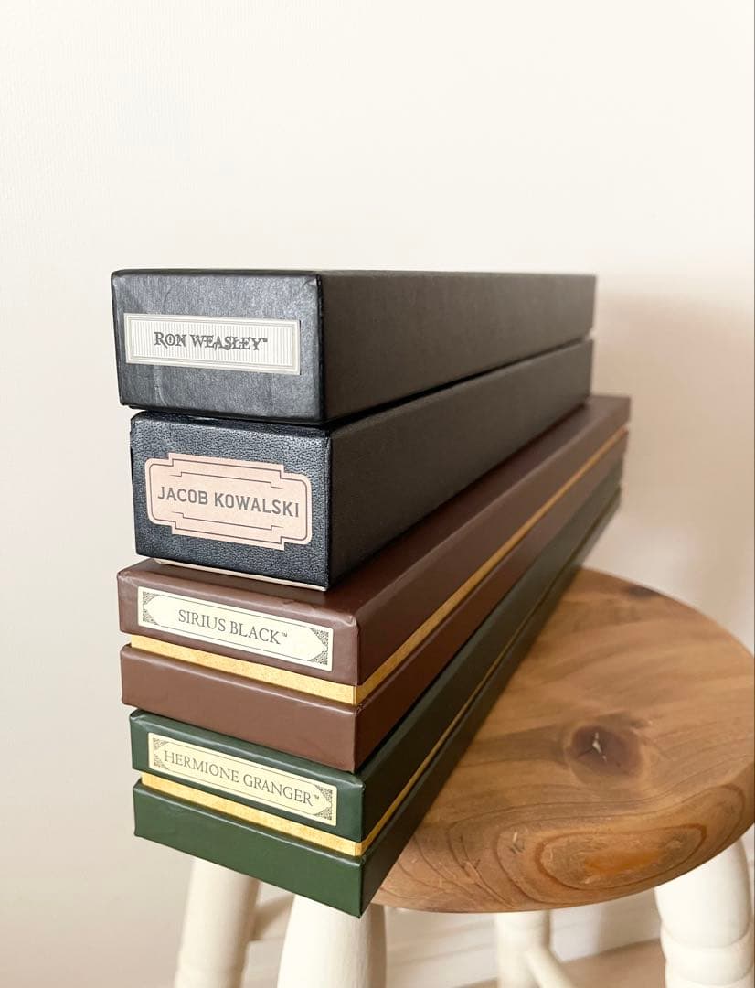 ハリーポッター☆杖4本セット　シリウスブラック　ジェイコブコワロスキー　ロン