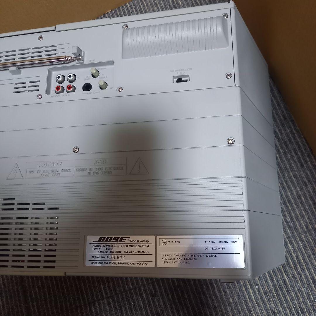 BOSE AW-1D(D)(美品 完動品 ピックアップ動作極上)