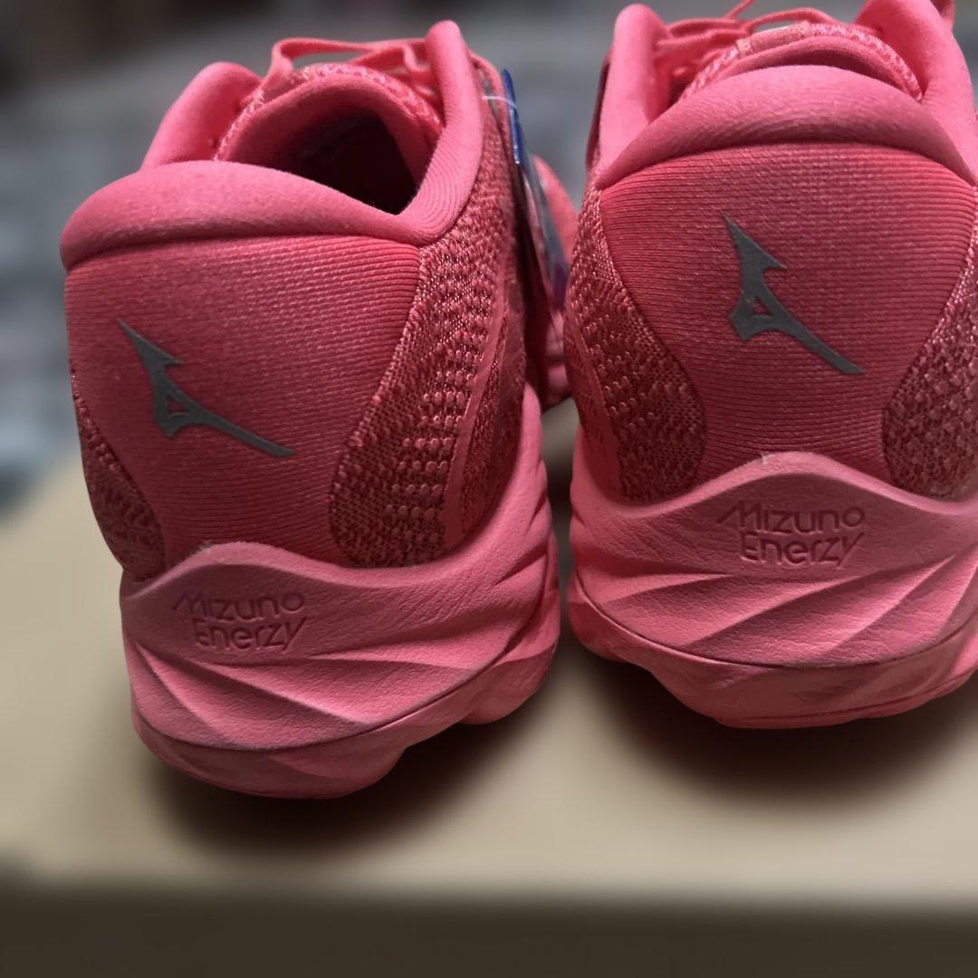 新品　Mizuno WAVE RIDER 27 28cm レッド