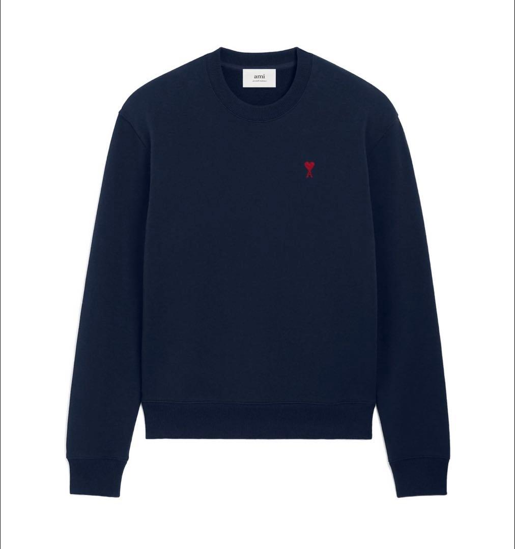AMI PARIS アミパリス スウェット トレーナー ネイビー Sサイズ