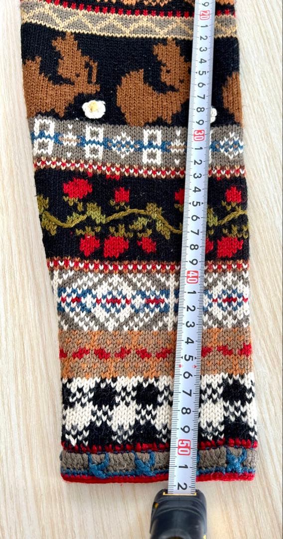 最安値お値下！美品PINK HOUSE苺モチーフカーディガン・クリーニング済