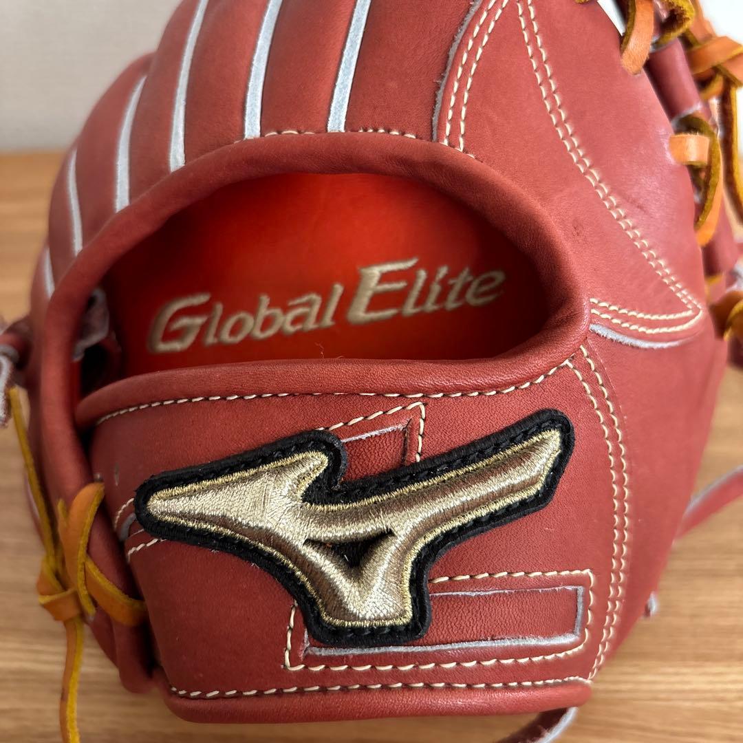 ミズノ　グローバルエリート　硬式用　内野　グラブ　グローブ　定価62,700円