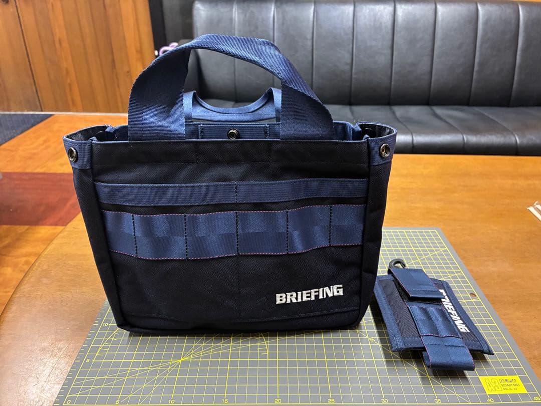 ブリーフィング カートバッグ トートバッグ ネイビー　ボールホルダー　セット