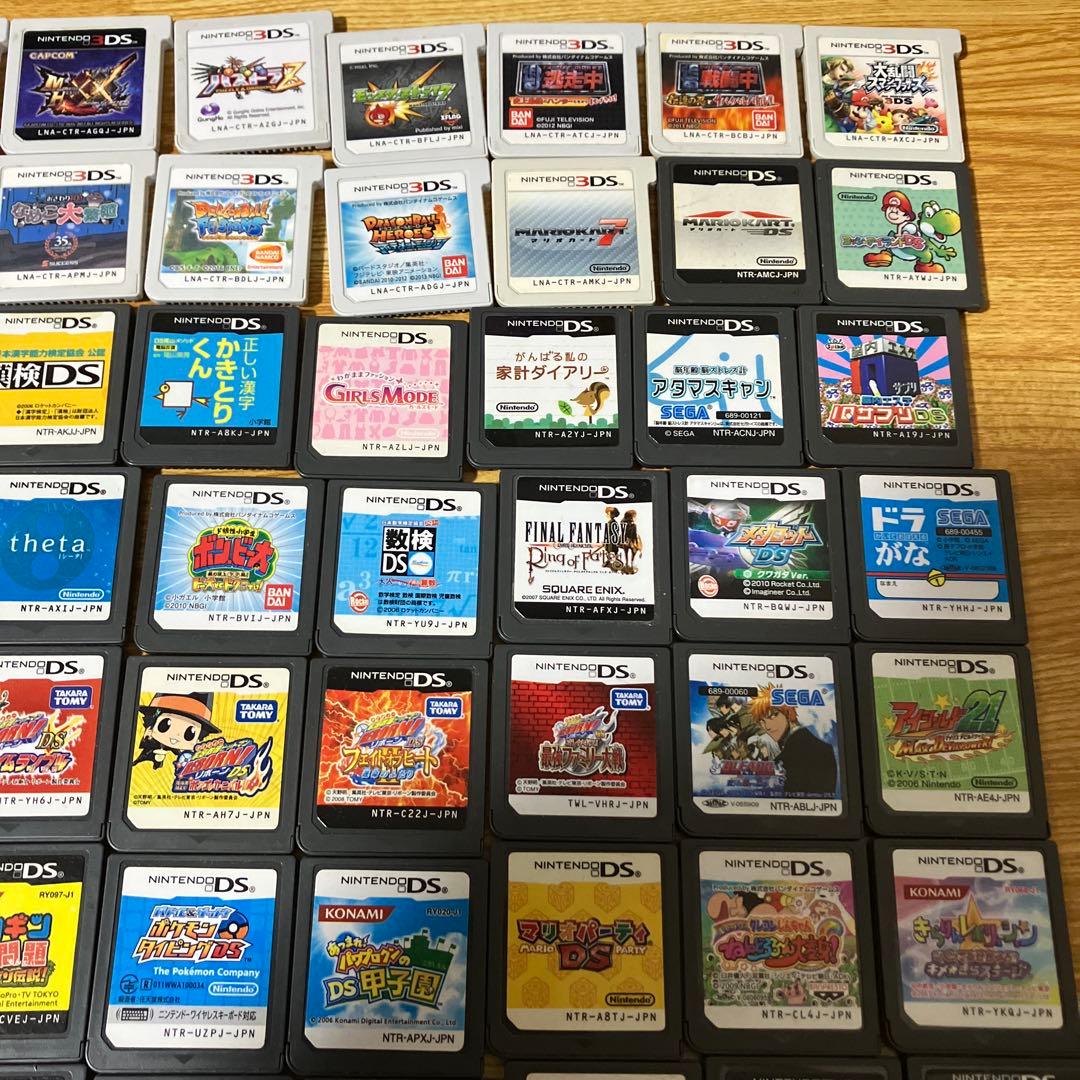 ニンテンドーDS/3DS ソフトまとめ売り　110本　 100本以上