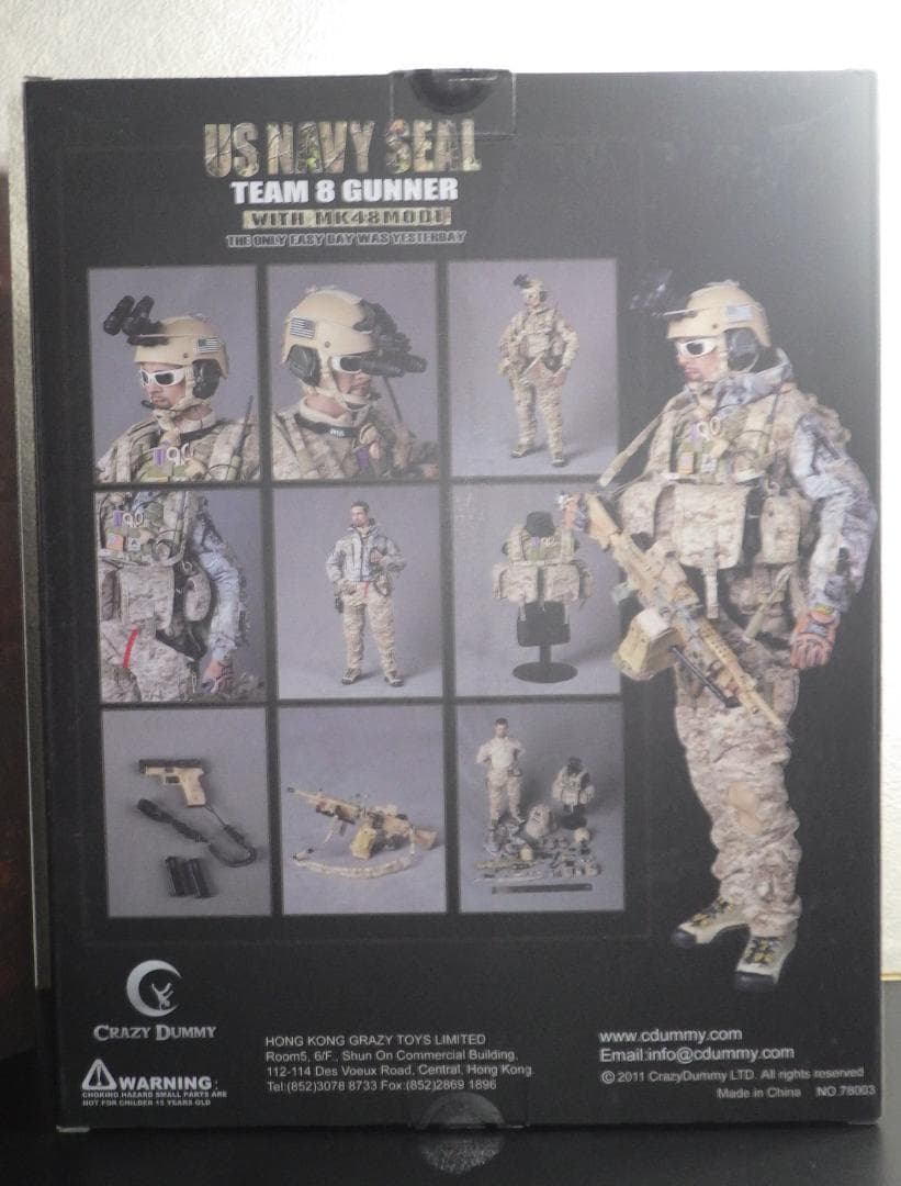 CRAZY DUMMY　US NAVY SEAL TEAM 8　78003