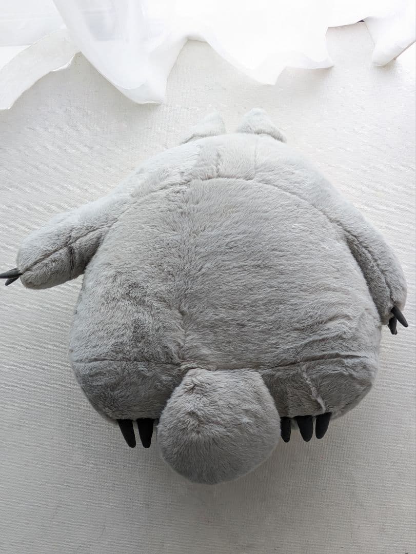 となりのトトロ 大トトロ お昼寝クッション グレー 特大ぬいぐるみ 特大