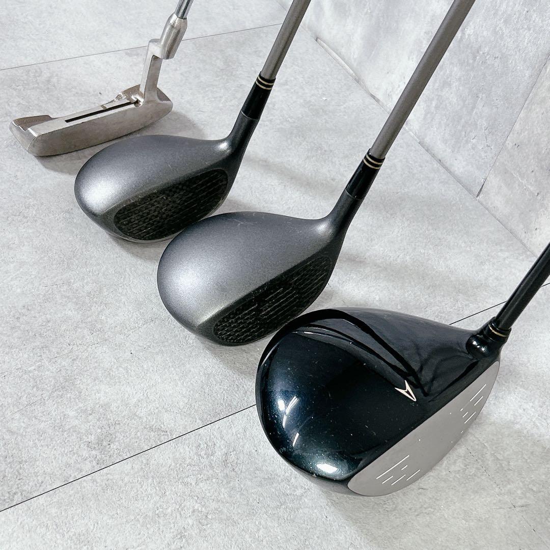 T099 ゼクシオ 他 ゴルフクラブ メンズ フルセット 11点 フレックスS