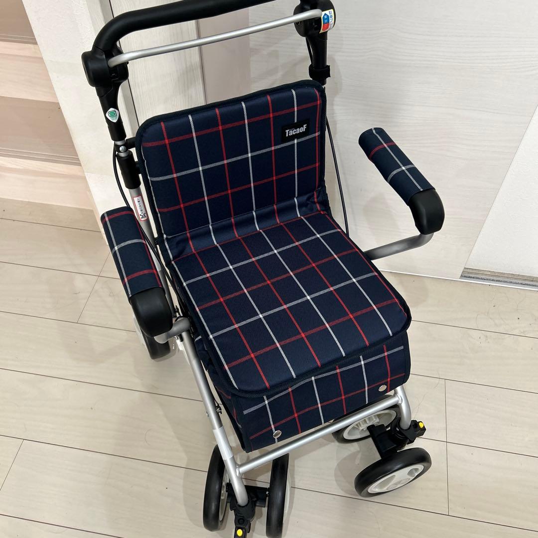 《美品》幸和製作所 テイコブ ST07 折りたたみ式 シルバーカー