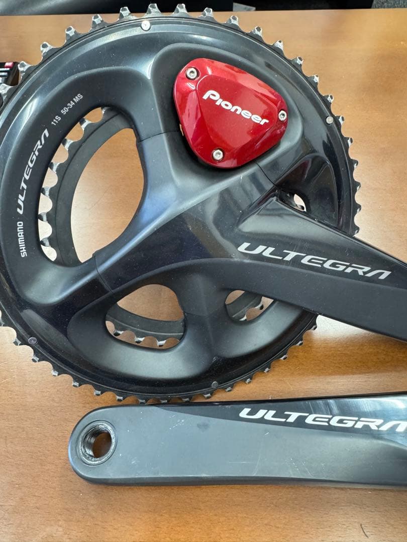ULTEGRA pioneerパワーメーター付クランク11S 50-34