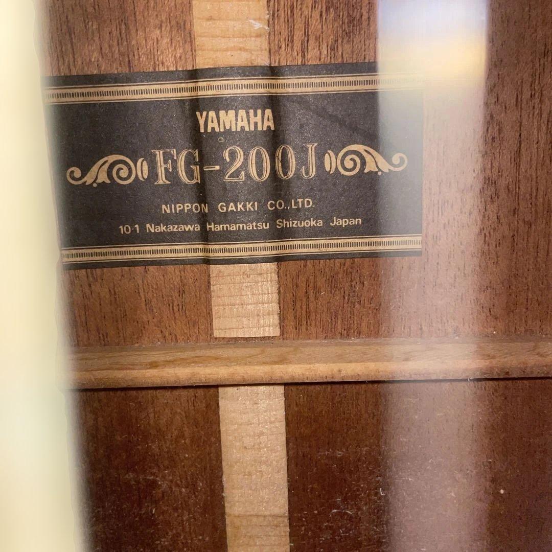 低音激鳴り　ヤマハFG-200 ブラックラベル