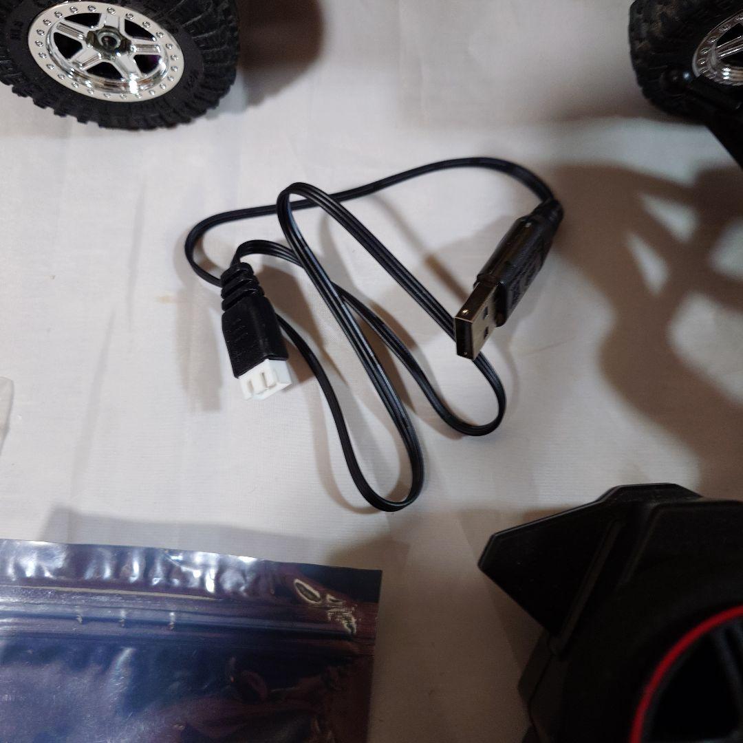 N*い様 JJRC C8801本体、トレーラーなどセット（オレンジ・緑）