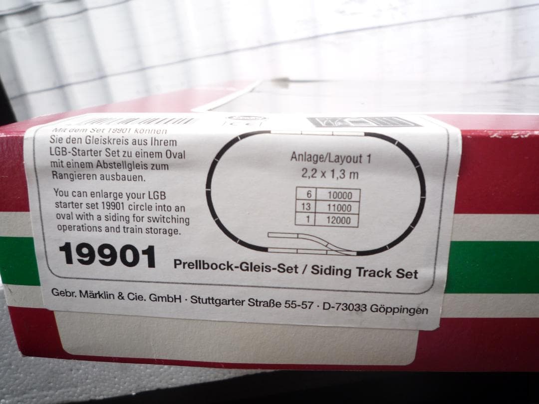 LGB レールポイントセット(ヤード) #19901